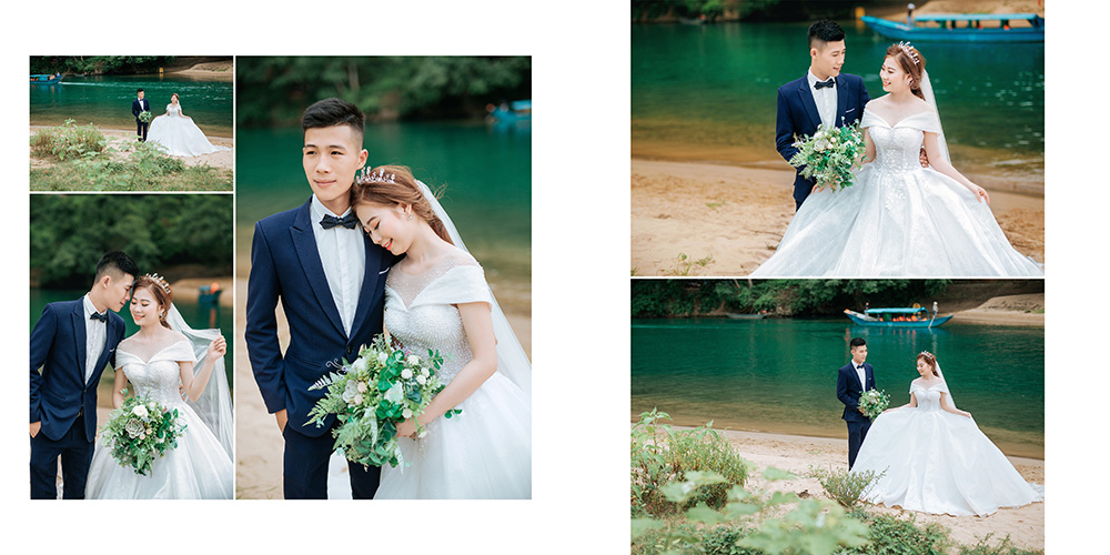 Tình cảm đong đầy qua từng bộ ảnh cưới