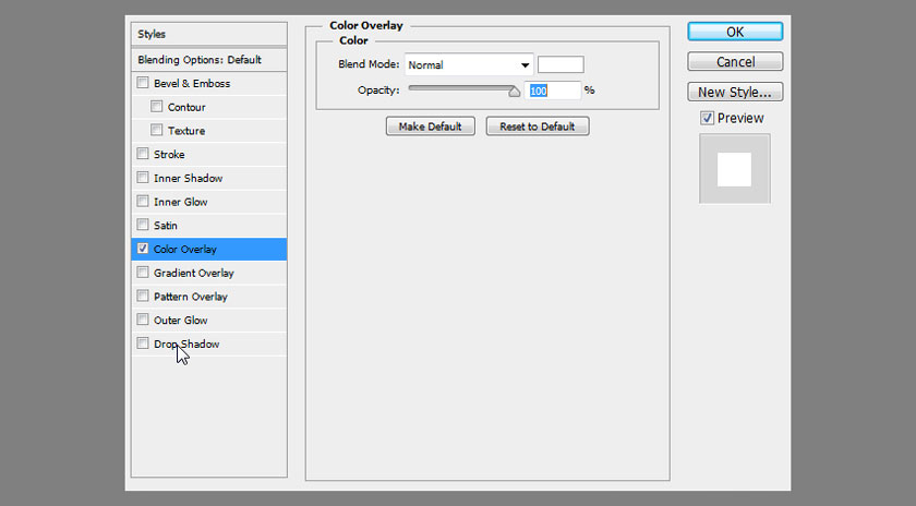 dùng Cover Overlay