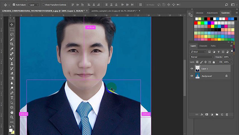 Thay áo cho ảnh thẻ bằng Photoshop - Bạn muốn cải thiện và thay đổi trang phục trong ảnh thẻ của mình bằng cách sử dụng công cụ Photoshop? Hãy xem hình ảnh liên quan để tìm hiểu cách thay áo cho ảnh thẻ bằng Photoshop với những bước thực hiện đơn giản và dễ hiểu.